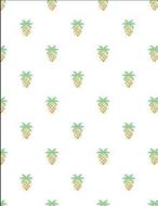 2017, 2018, 2019 Weekly Planner Calendar - 70 Week - Pineapple: Pineapple Wallpaper Pattern, White Bg di Cal Riley edito da Createspace Independent Publishing Platform