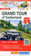 Grand Tour of Switzerland 1 : 275 000 Touring Map edito da Hallwag Karten Verlag