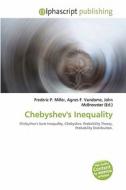 Chebyshev's Inequality edito da Vdm Publishing House