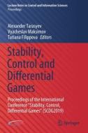 Stability, Control And Differential Games edito da Springer Nature Switzerland AG