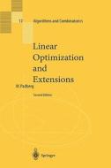 Linear Optimization And Extensions di Manfred W. Padberg edito da Springer-verlag Berlin And Heidelberg Gmbh & Co. Kg