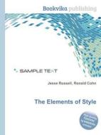 The Elements Of Style edito da Book On Demand Ltd.