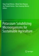 Potassium Solubilizing Microorganisms for Sustainable Agriculture edito da Springer, India, Private Ltd