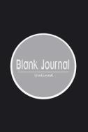 Blank Journal Unlined: 100 Page 6" X 9" Blank Notebook Journal Black / Gray di Blank Books 'n' Journals edito da Createspace