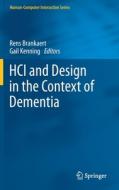 HCI and Design in the Context of Dementia edito da Springer International Publishing