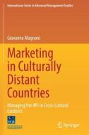 Marketing in Culturally Distant Countries di Giovanna Magnani edito da Springer International Publishing