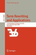 Term Rewriting and Applications edito da Springer Berlin Heidelberg