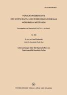 Untersuchungen über die Eigenschaften von Cadmiumsulfid-Sandwich-Zellen di Josef Fassbender edito da VS Verlag für Sozialwissenschaften