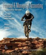 Financial And Managerial Accounting With Working Papers di John J. Wild, Ken Shaw, Barbara Chiappetta edito da Mcgraw-hill Education - Europe
