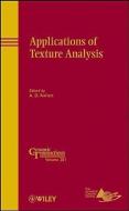 Applications of Texture Analysis edito da WILEY