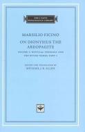 On Dionysius the Areopagite, Volume 1 di Marsilio Ficino edito da Harvard University Press