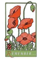 Remembrance Poppy: Boxed Set of 6 Cards di Bruce Smith edito da Gibbs Smith