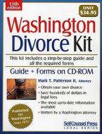 Washington Divorce Kit [With CDROM] di Mark T. Patterson edito da Self Counsel Press