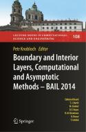 Boundary and Interior Layers, Computational and Asymptotic Methods - BAIL 2014 edito da Springer International Publishing