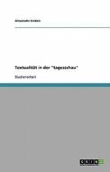 Textualitat in Der "Tagesschau" di Alexander Linden edito da Grin Verlag