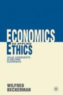 Value Judgements In Welfare Economics di Wilfred Beckerman edito da Palgrave Macmillan