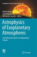 Astrophysics of Exoplanetary Atmospheres edito da Springer-Verlag GmbH
