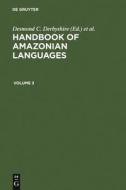 HANDBOOK AMAZONIAN LANGUAGES edito da De Gruyter Mouton