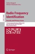 Radio Frequency Identification edito da Springer International Publishing
