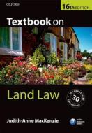 Textbook On Land Law di Judith-Anne MacKenzie edito da Oxford University Press