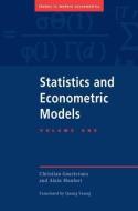 Statistics And Econometric Models 2 Volume Set di Christian Gourieroux, Alain Monfort edito da Cambridge University Press