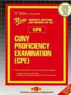 CUNY Proficiency Examination (Cpe) di National Learning Corporation edito da National Learning Corp
