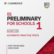 B1 Preliminary For Schools 1 For The Revised 2020 Exam Audio Cds edito da Cambridge University Press