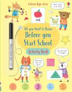 Wipe-clean All You Need To Know Before You Start School Activity Book di Holly Bathie edito da Usborne Publishing Ltd