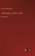 Twelfth Night; Or, What You Will di William Shakespeare edito da Outlook Verlag