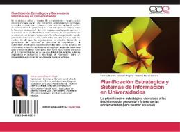 Planificación Estratégica y  Sistemas de Información en  Universidades di Yamila Aurora Gascón Mujica, Beatriz Pérez García edito da EAE