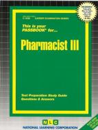 Pharmacist III di National Learning Corporation edito da National Learning Corp
