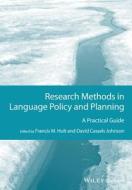 Research Methods in Language P di Hult, Johnson edito da John Wiley & Sons