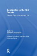 Leadership in the U.S. Senate edito da Taylor & Francis Ltd