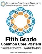 Fifth Grade Common Core Posters di Corecommonstandards edito da Createspace
