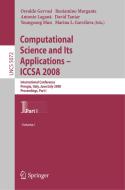 Computational Science and Its Applications - ICCSA 2008 edito da Springer Berlin Heidelberg
