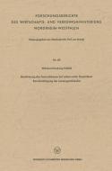 Bestimmung des Faserabbaues bei Leinen unter besonderer Berücksichtigung der Leinengarnbleiche edito da VS Verlag für Sozialwissenschaften