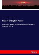 History of English Poetry di William Carew Hazlitt, Richard Price, Thomas Warton edito da hansebooks