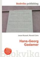 Hans-georg Gadamer di Jesse Russell, Ronald Cohn edito da Book On Demand Ltd.
