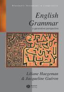 English Grammar di Haegeman, Gueron edito da John Wiley & Sons