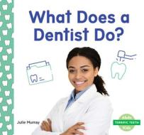 What Does a Dentist Do? di Julie Murray edito da ABDO KIDS JUNIOR