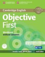Objective First Workbook Without Answers With Audio Cd di Annette Capel, Wendy Sharp edito da Cambridge University Press