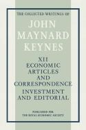 Economic Articles and Correspondence di John Maynard Keynes, D. E. Moggridge edito da Palgrave Macmillan