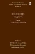 Volume 15, Tome II: Kierkegaard's Concepts di Steven M. Emmanuel, William McDonald edito da Taylor & Francis Ltd