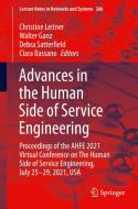 Advances in the Human Side of Service Engineering edito da Springer International Publishing