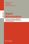 Digital Watermarking edito da Springer Berlin Heidelberg