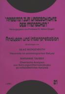 Analysen und Interpretation di Silke Morgenroth, Marianne Tauber edito da Lang, Peter GmbH