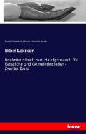 Bibel Lexikon di Daniel Schenkel, Johann Friedrich Bruch edito da hansebooks