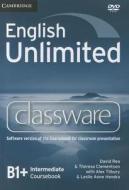 English Unlimited Intermediate Classware Dvd-rom di David Rea, Theresa Clementson edito da Cambridge University Press