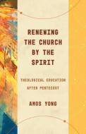 Renewing the Church by the Spirit: Theological Education After Pentecost di Amos Yong edito da WILLIAM B EERDMANS PUB CO