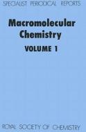 Macromolecular Chemistry Volume 1 di Royal Society Of Chemistry, Royal Society of Chemistry edito da Royal Society of Chemistry
